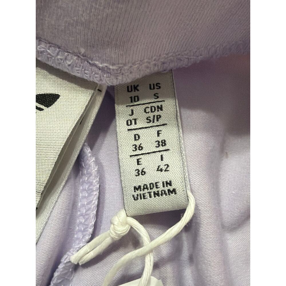 Adidas Originals Women's Adicolor Essential Light Purple Leggings Size Small New - Picture 7 of 8